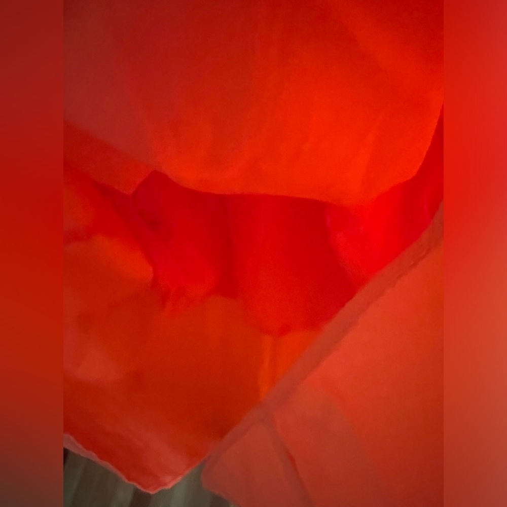 Jcrew orange midi dress *great for summer - Picture 9 of 9